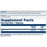 Solaray, Biotin, 5,000 Mcg, 60 Capsules